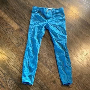 Loft Blue Legging Jeans Skinny Stretchy 6 28 EUC
